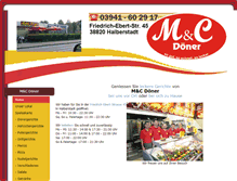 Tablet Screenshot of hbs-doener.de